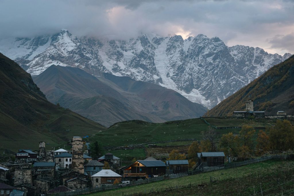 Top 5 Hidden gems places to visit You Must Know The remote village of Ushguli with snow-capped mountains, a top-rated tourist place in Georgiaโs Svaneti region.