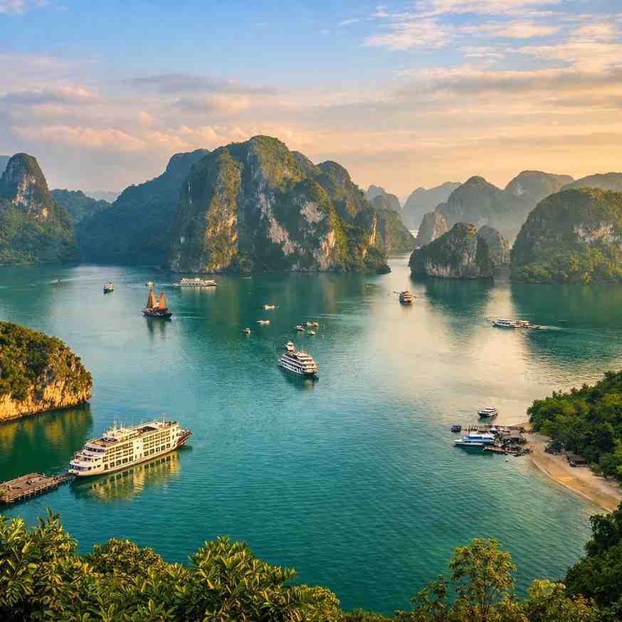(Places to Visit): Why is Vietnam so popular in 2026? Ha Long Bay one of the most beautiful places to visit in Vietnam
