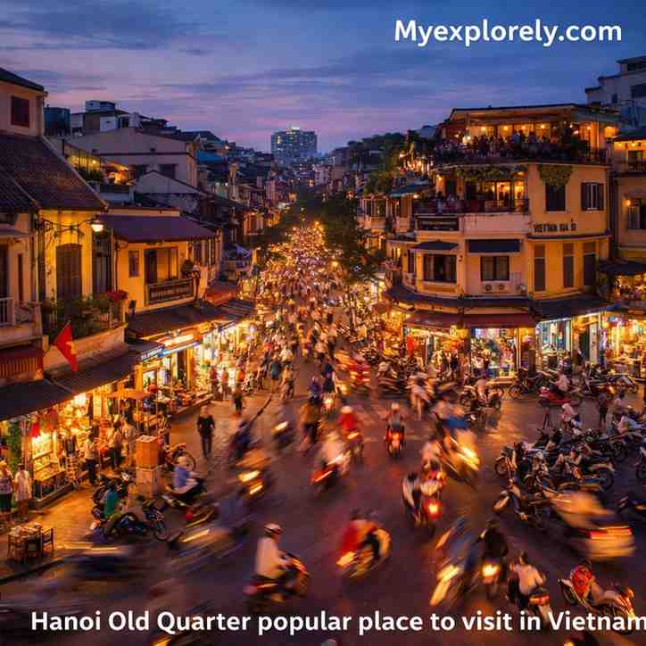 (Places to Visit): Why is Vietnam so popular in 2026? Hanoi Old Quarter popular place to visit in Vietnam