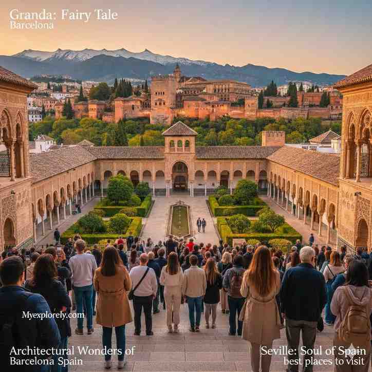 "Best Places to Visit in Spain: A First-Timer’s Guide to 7 Magical Cities" Sagrada Familia basilica in Barcelona best places to visit in spain